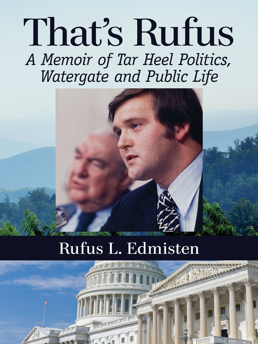 Title details for That's Rufus by Rufus L. Edmisten - Available